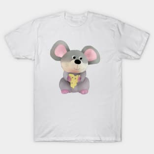 Maus mit Käse T-Shirt